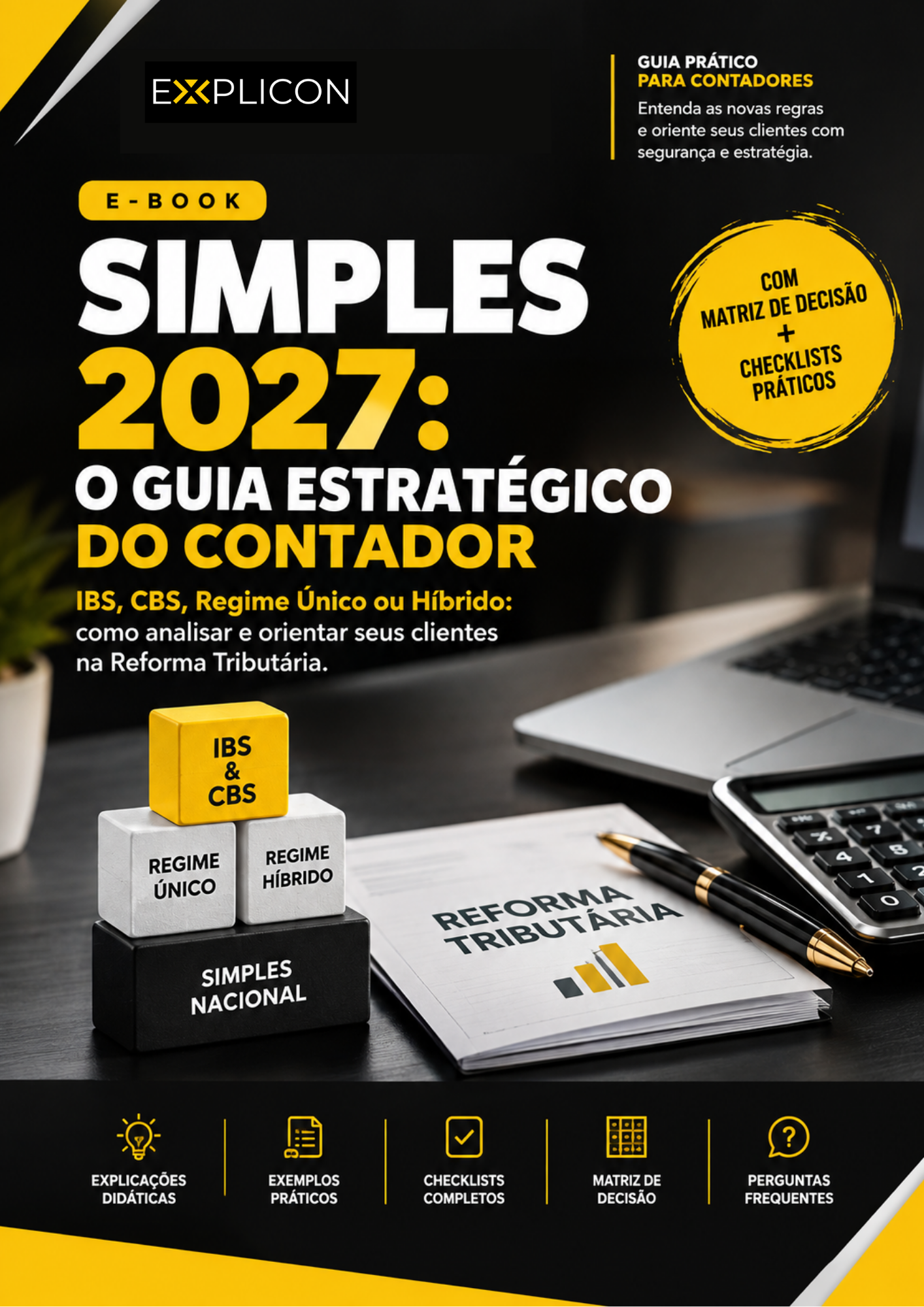 Capa do ebook Simples 2027: o guia estratégico do contador — Explicon
